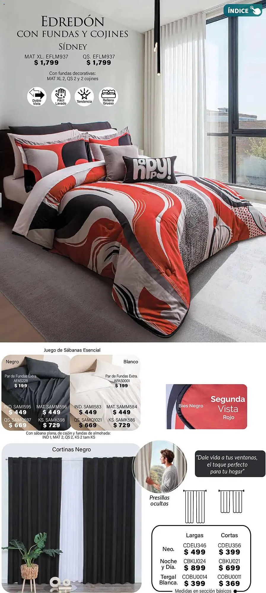 Catálogo de Catálogo Colchas Concord 1 de noviembre al 1 de febrero 2026 - Pagina 122