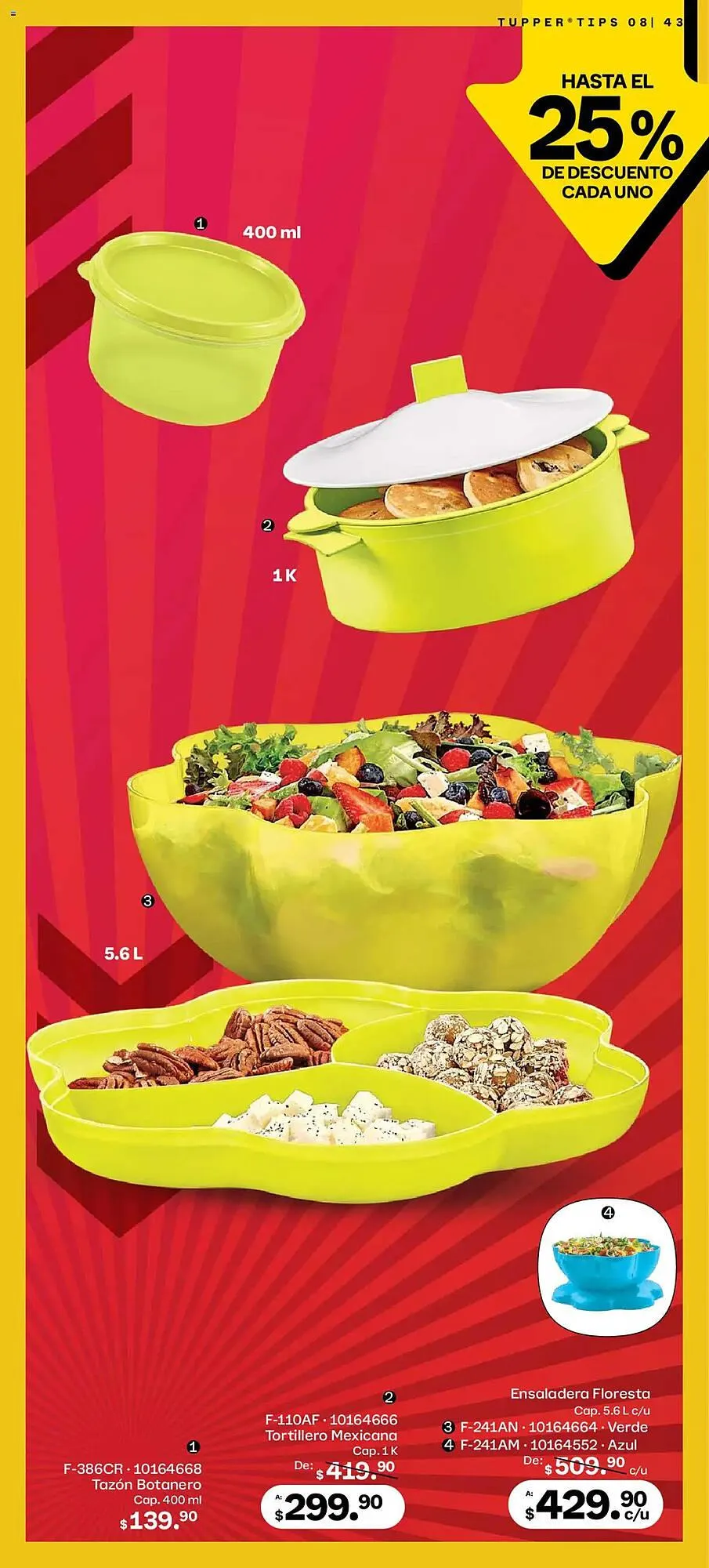 Catálogo de Catálogo Tupperware 14 de julio al 11 de agosto 2025 - Pagina 43