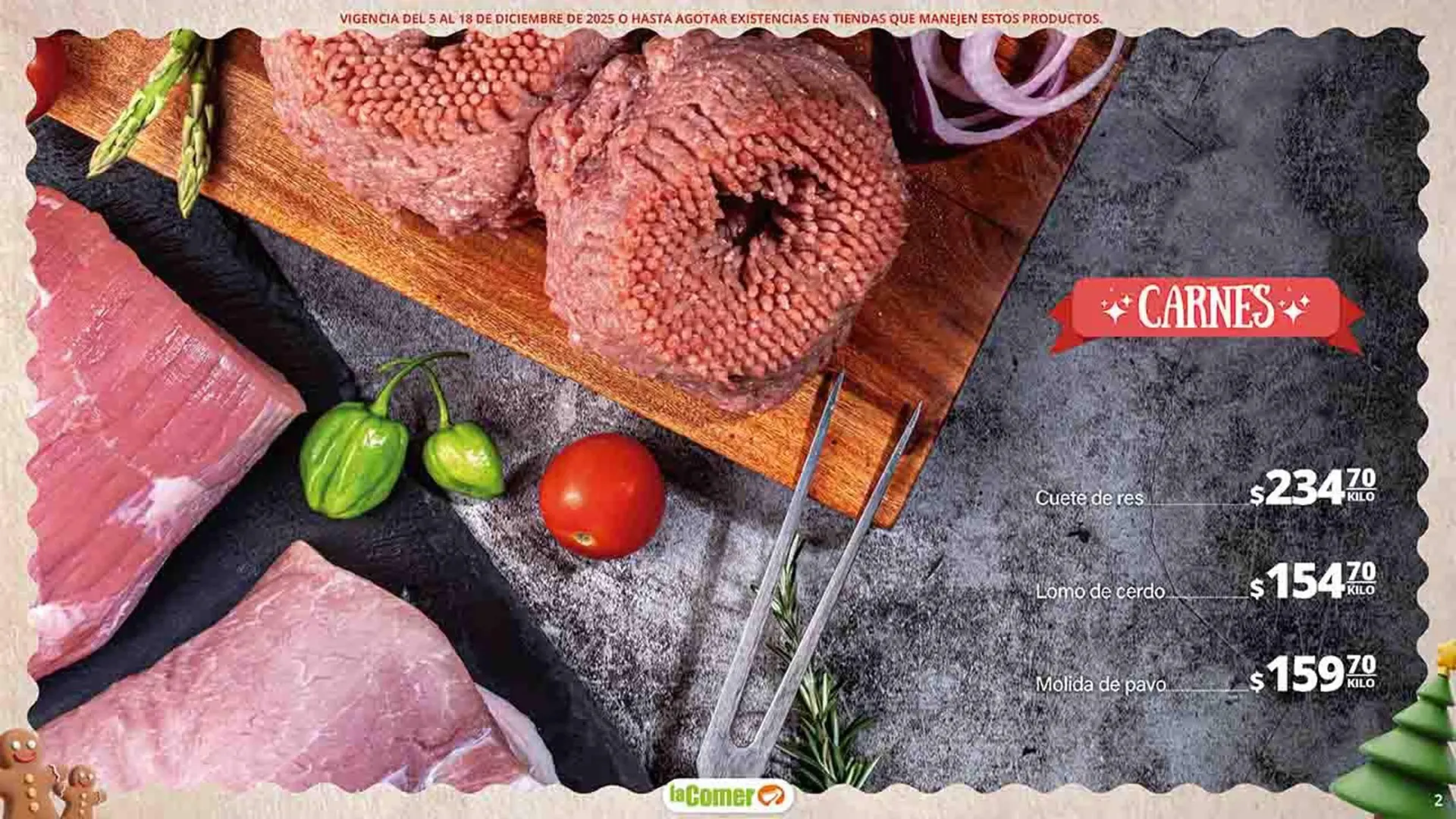 Catálogo de Folleto La Comer 5 de diciembre al 18 de diciembre 2025 - Pagina 2