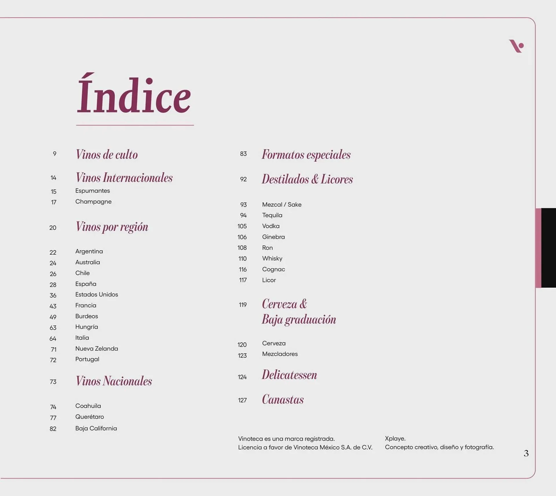 Catálogo de Catálogo Vinoteca 5 de noviembre al 31 de diciembre 2025 - Pagina 3