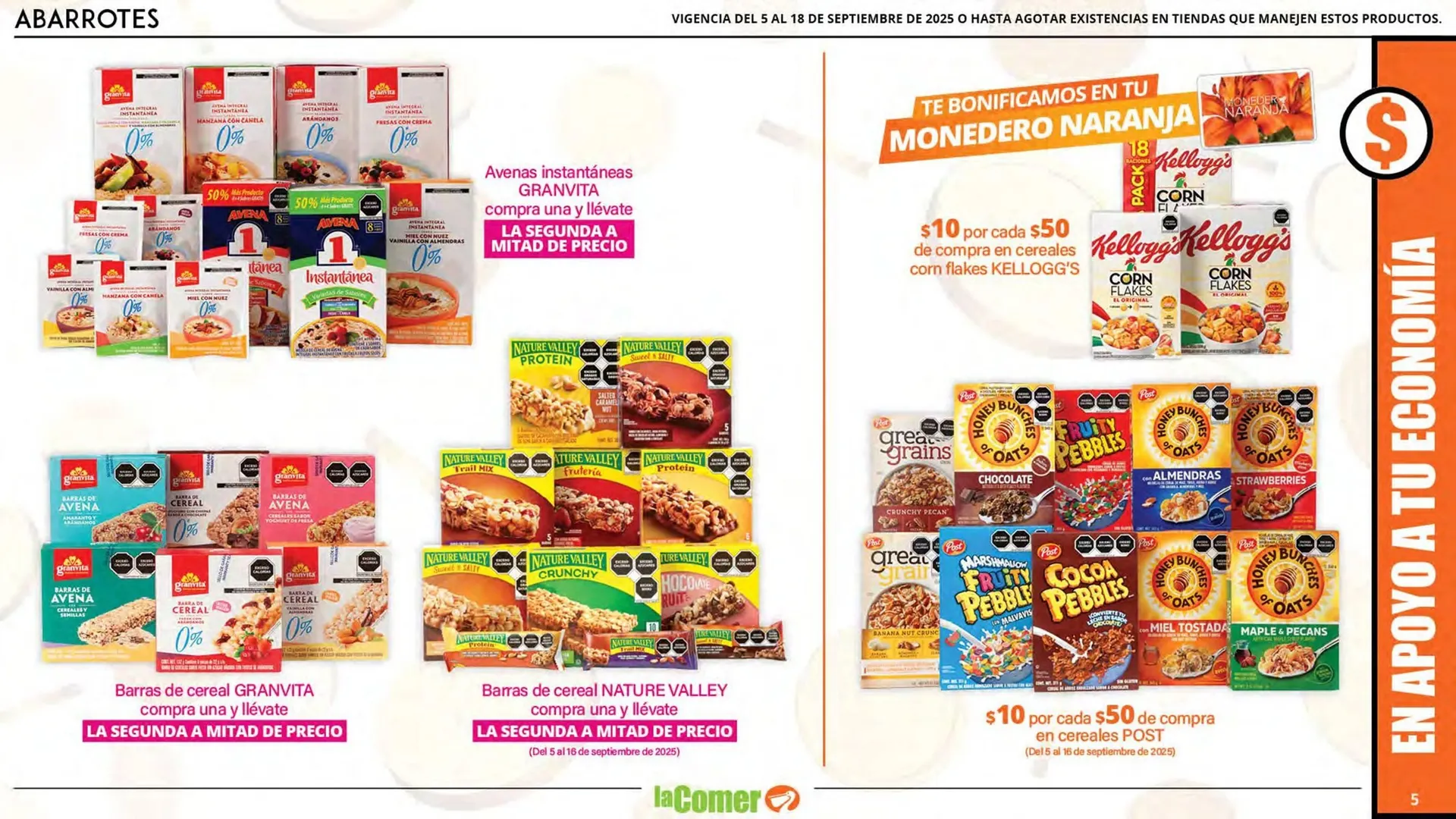 Catálogo de Folleto La Comer 5 de septiembre al 18 de septiembre 2025 - Pagina 5