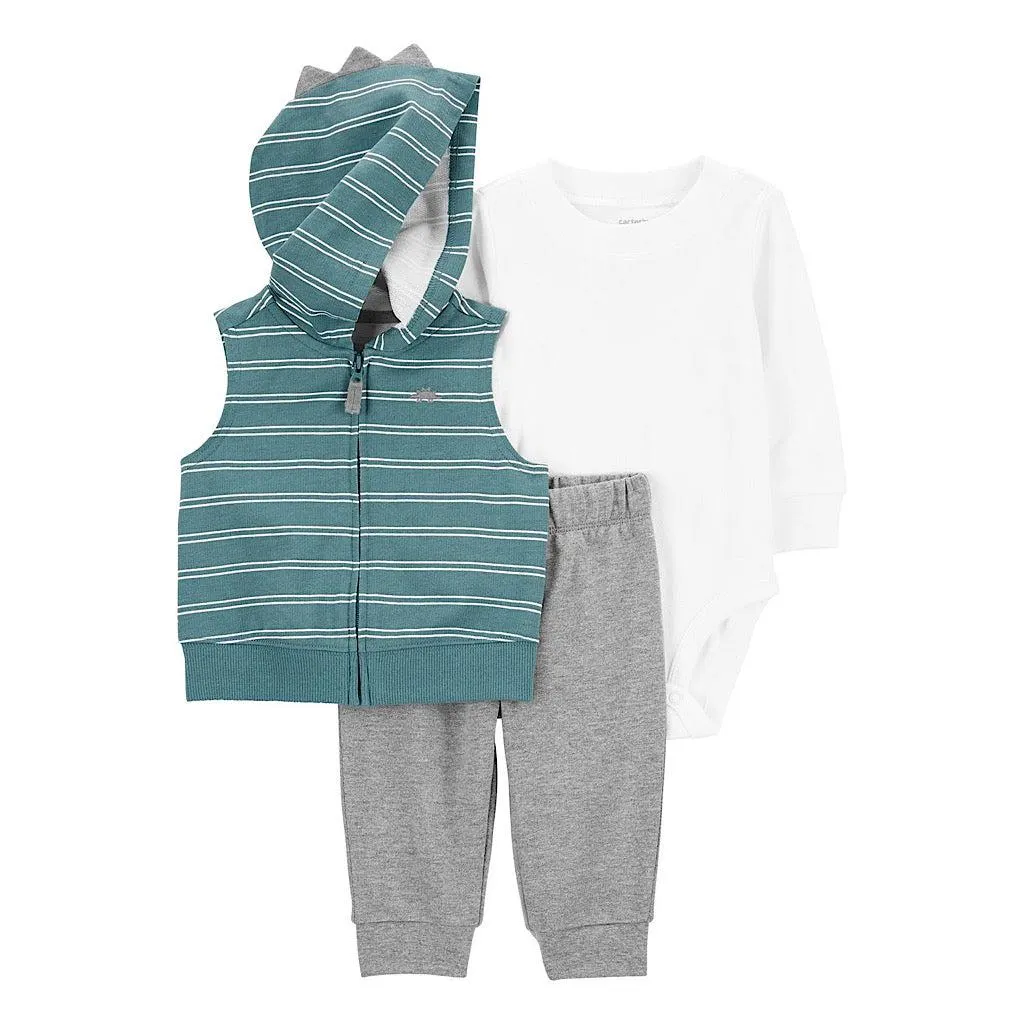 Conjunto Carter’s dinosaurio bebito