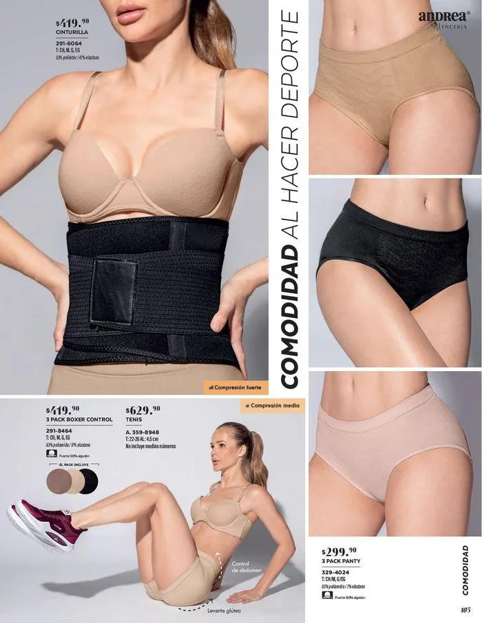 Catálogo de ANDREA - LENCERIA & VESTIR INTERIOR 26 de agosto al 25 de enero 2025 - Pagina 6