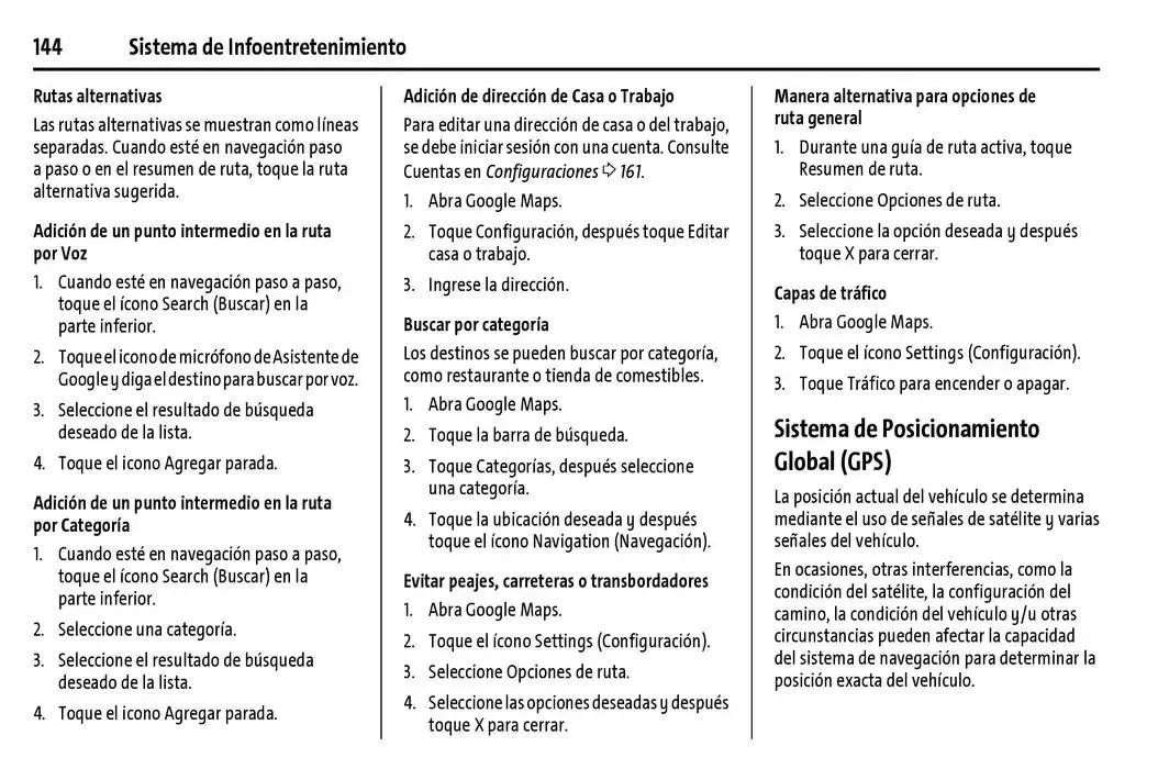 Catálogo de Chevrolet Corvette Stingray Manual del propietario 22 de enero al 31 de diciembre 2025 - Pagina 145