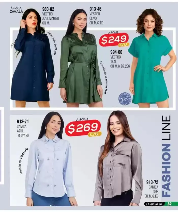 Catálogo de Catálogo Cklass Liquidación Ropa 2025 México 31 de marzo al 31 de agosto 2025 - Pagina 33