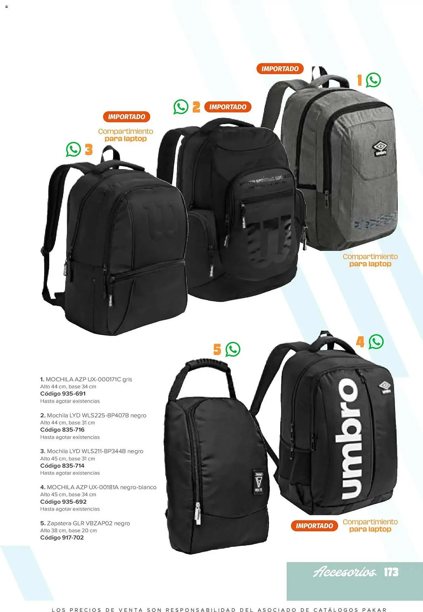 Catálogo de Catálogo SC Pakar 30 de enero al 1 de julio 2026 - Pagina 173