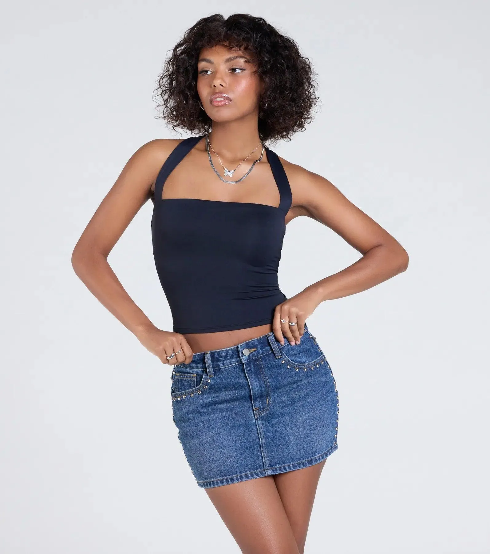Essential Energy Halter Crop Top