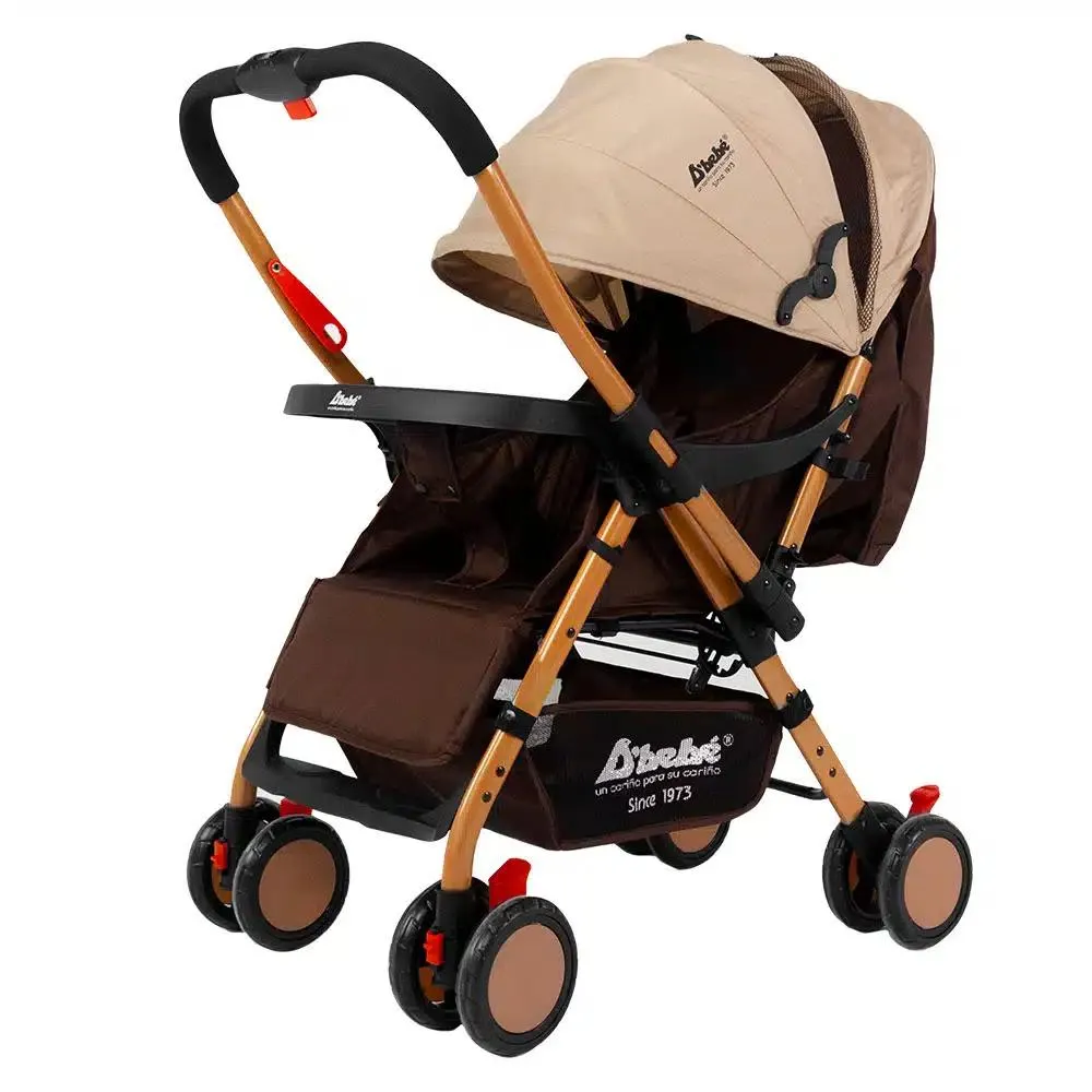 Carriola D´bebé reversible Baby BM beige