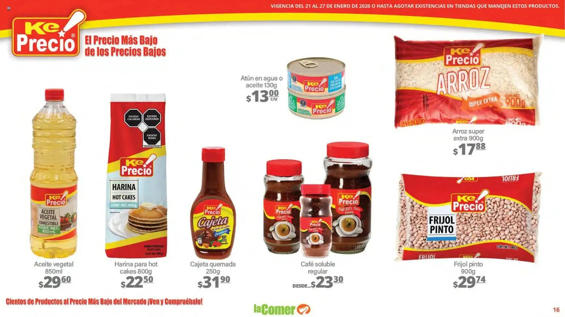 Catálogo de Folleto La Comer 21 de enero al 27 de enero 2026 - Pagina 16