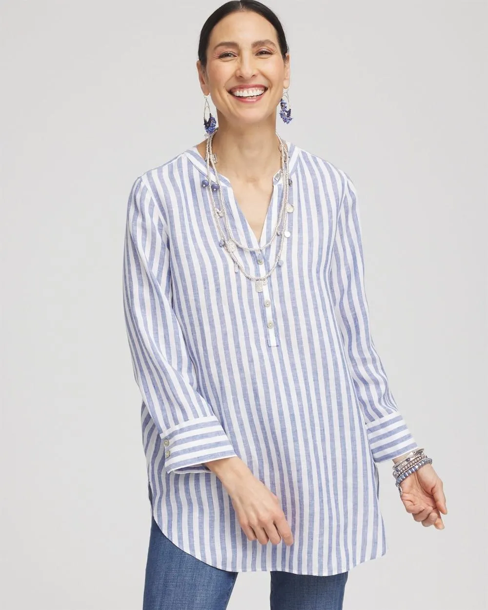 No Iron\u2122 Linen Tunic