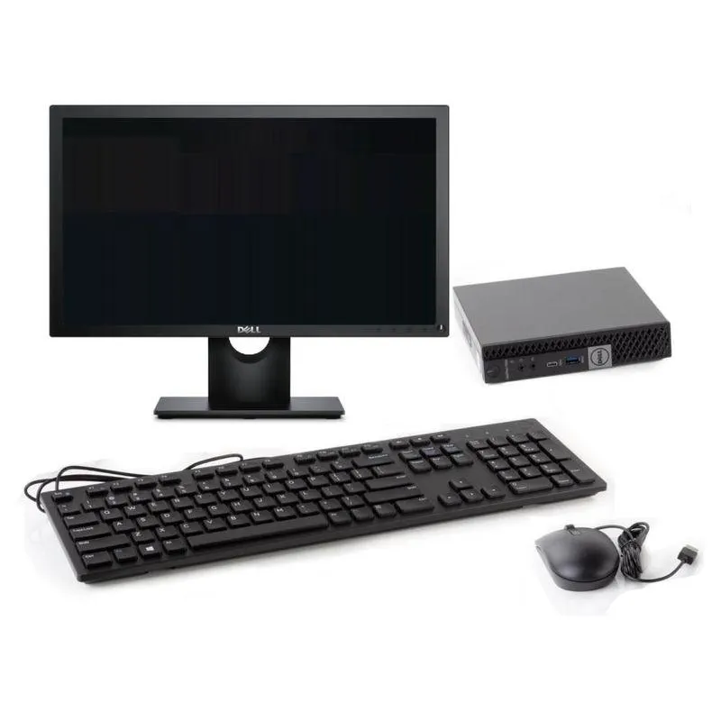 PC Dell Tiny 7050 core i5 16GB Ram 512SSD Monitor 20p Reacondicionado