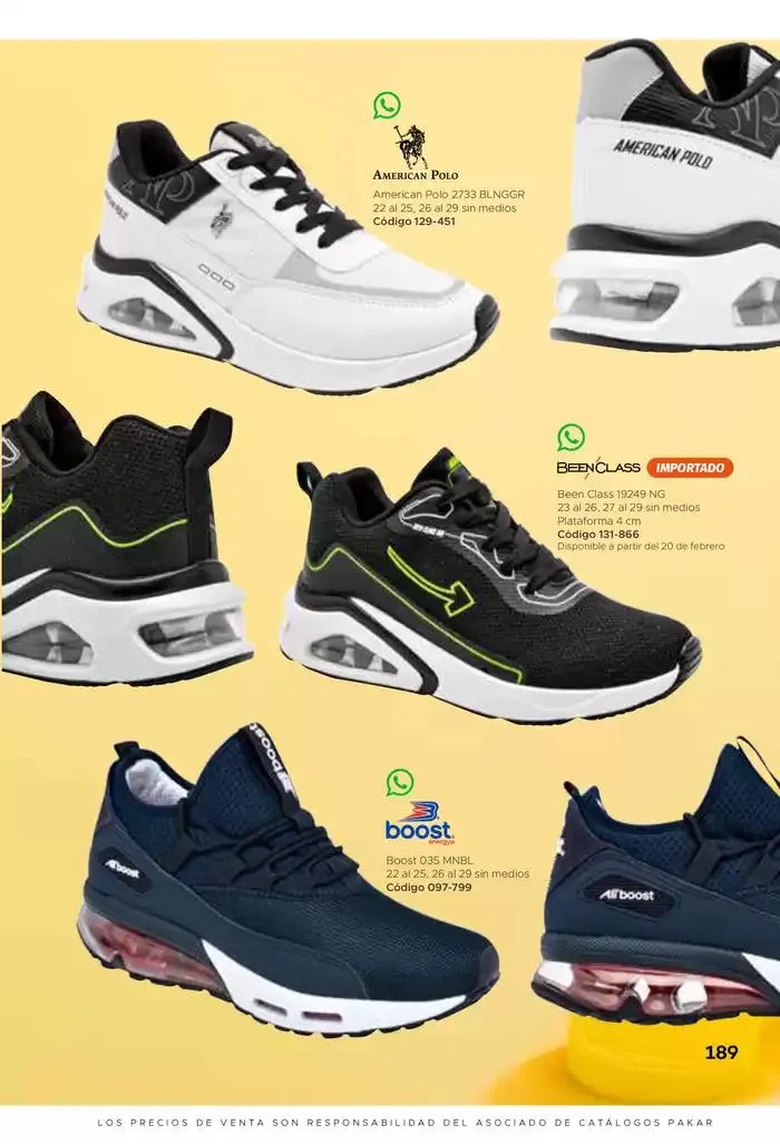 Catálogo de Pakar Casual 31 de enero al 31 de agosto 2025 - Pagina 189