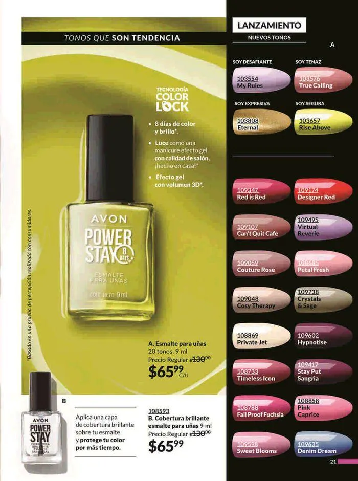 Catálogo de Avon COSMÉTICOS C10 15 de mayo al 19 de junio 2024 - Pagina 21