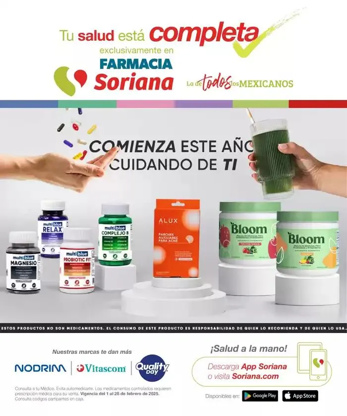 Catálogo de Folleto Farmacia Febrero Híper Nacional 4 de febrero al 28 de febrero 2025 - Pagina 1