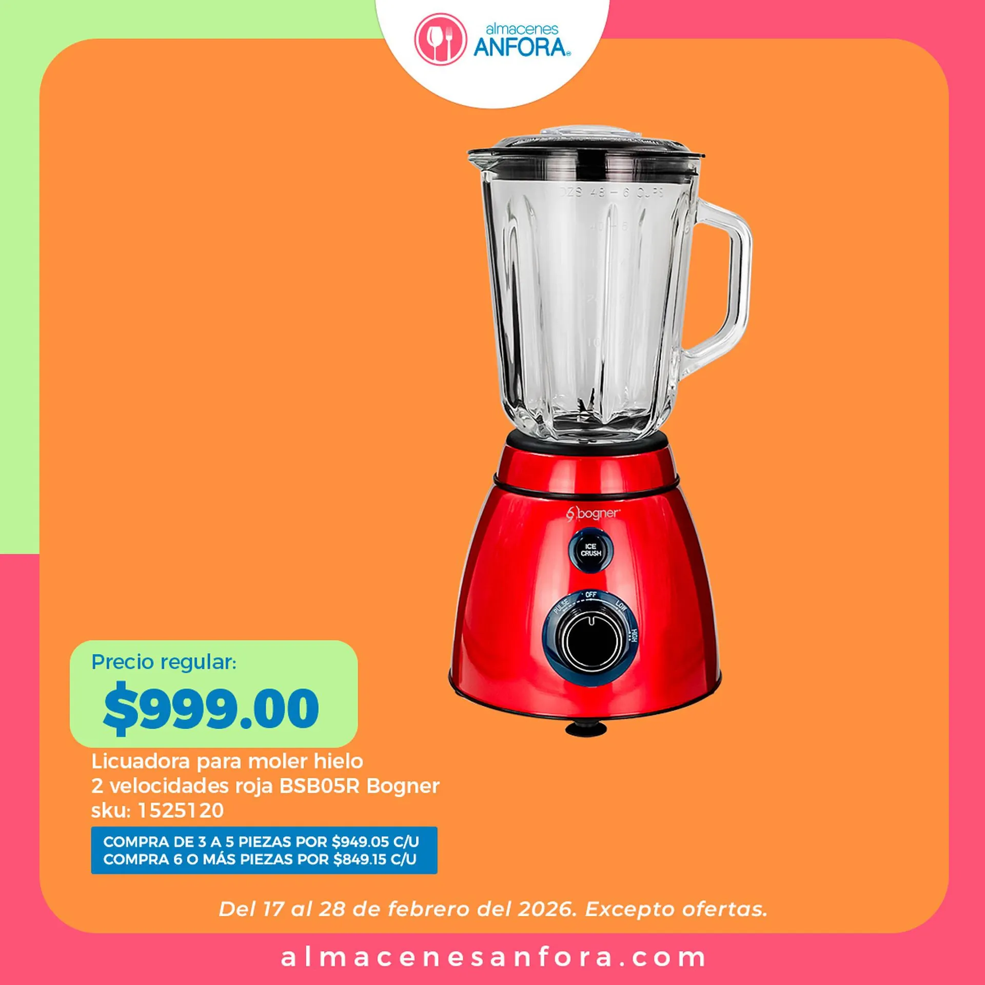 Catálogo de Catálogo Almacenes Anfora 23 de febrero al 28 de febrero 2026 - Pagina 4