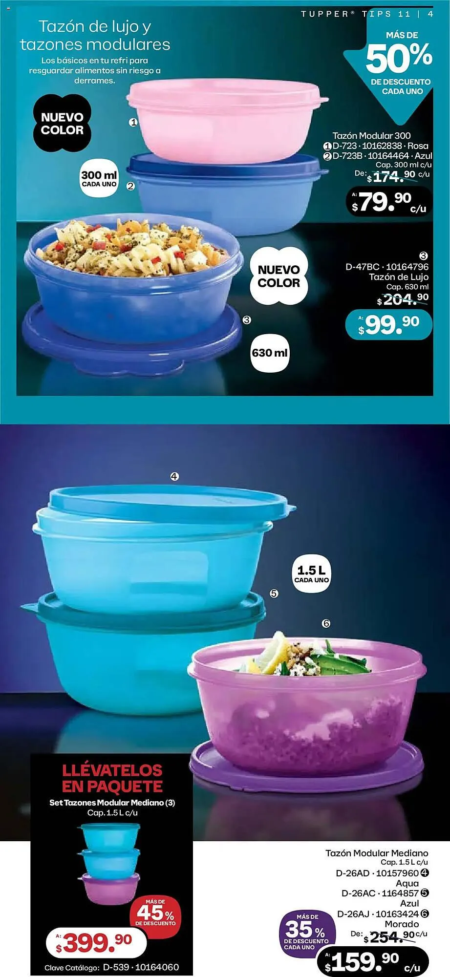 Catálogo de Catálogo Tupperware 6 de octubre al 3 de noviembre 2025 - Pagina 4