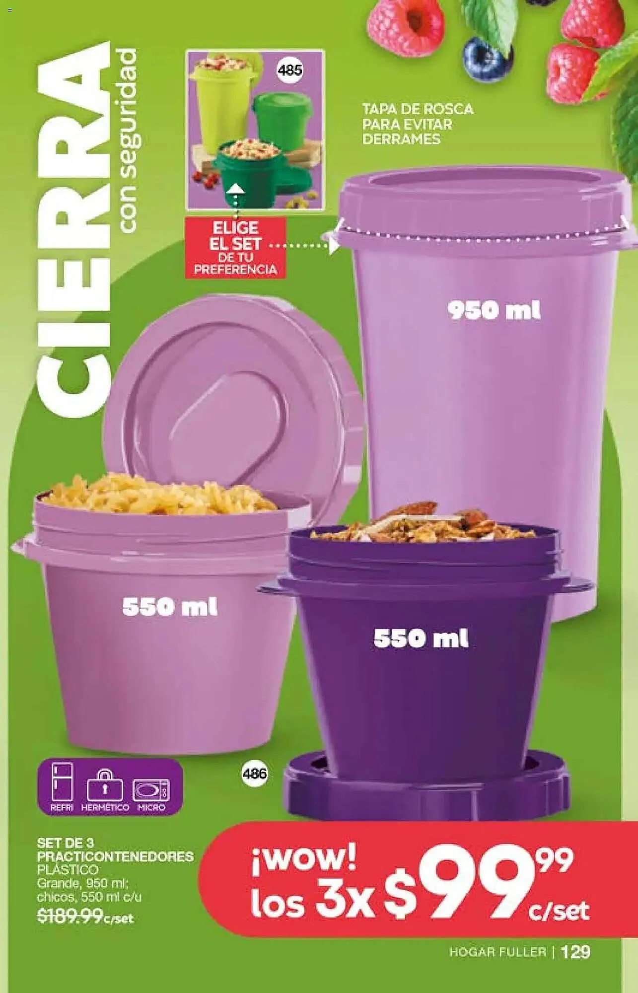 Catálogo de Catálogo Fuller 29 de abril al 20 de mayo 2026 - Pagina 129