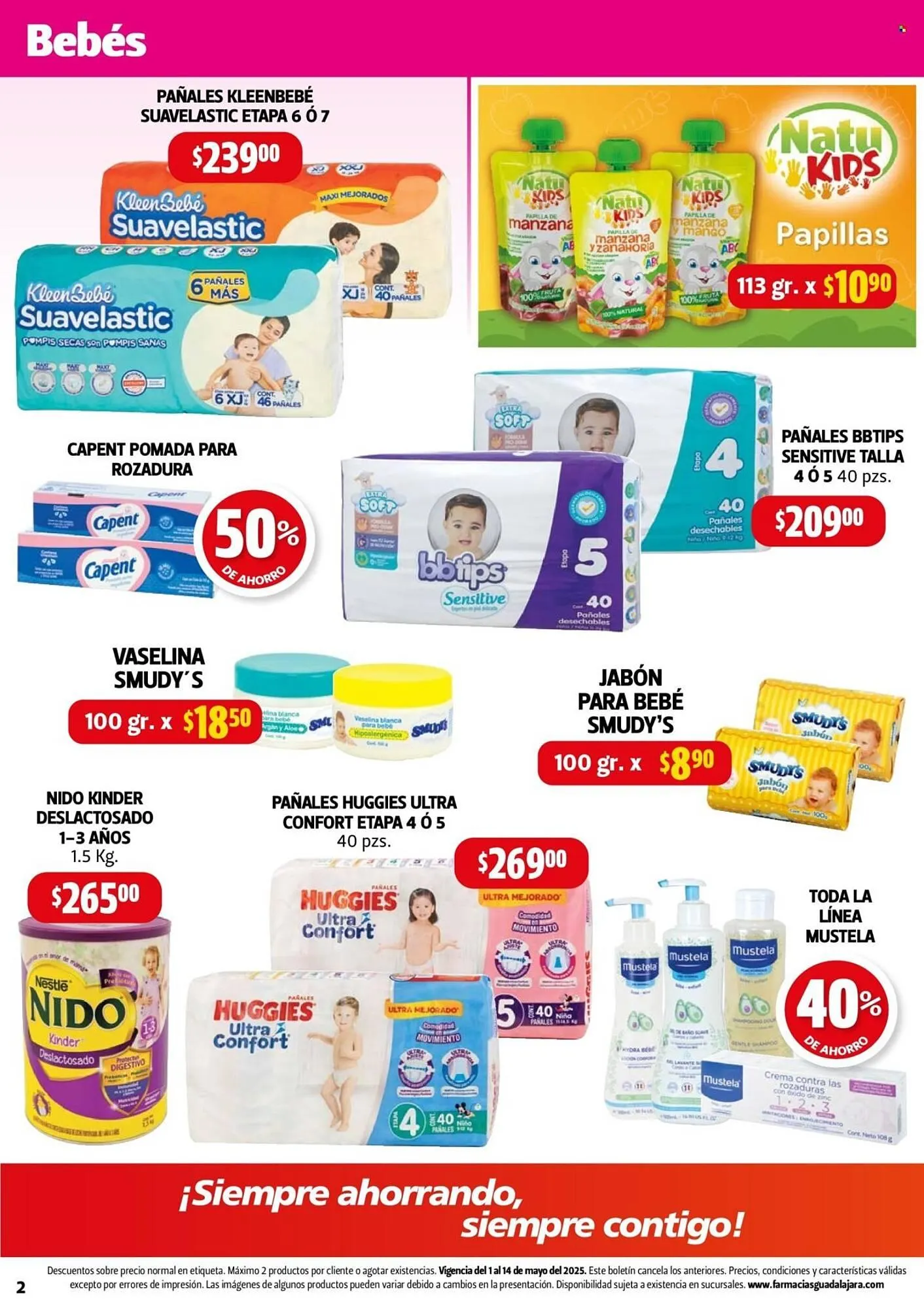 Catálogo de Catálogo Farmacias Guadalajara 1 de mayo al 14 de mayo 2025 - Pagina 2