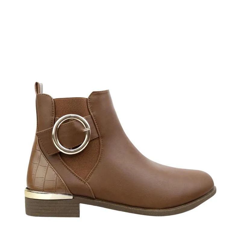 Botín Gigi Color Camel D12220357553