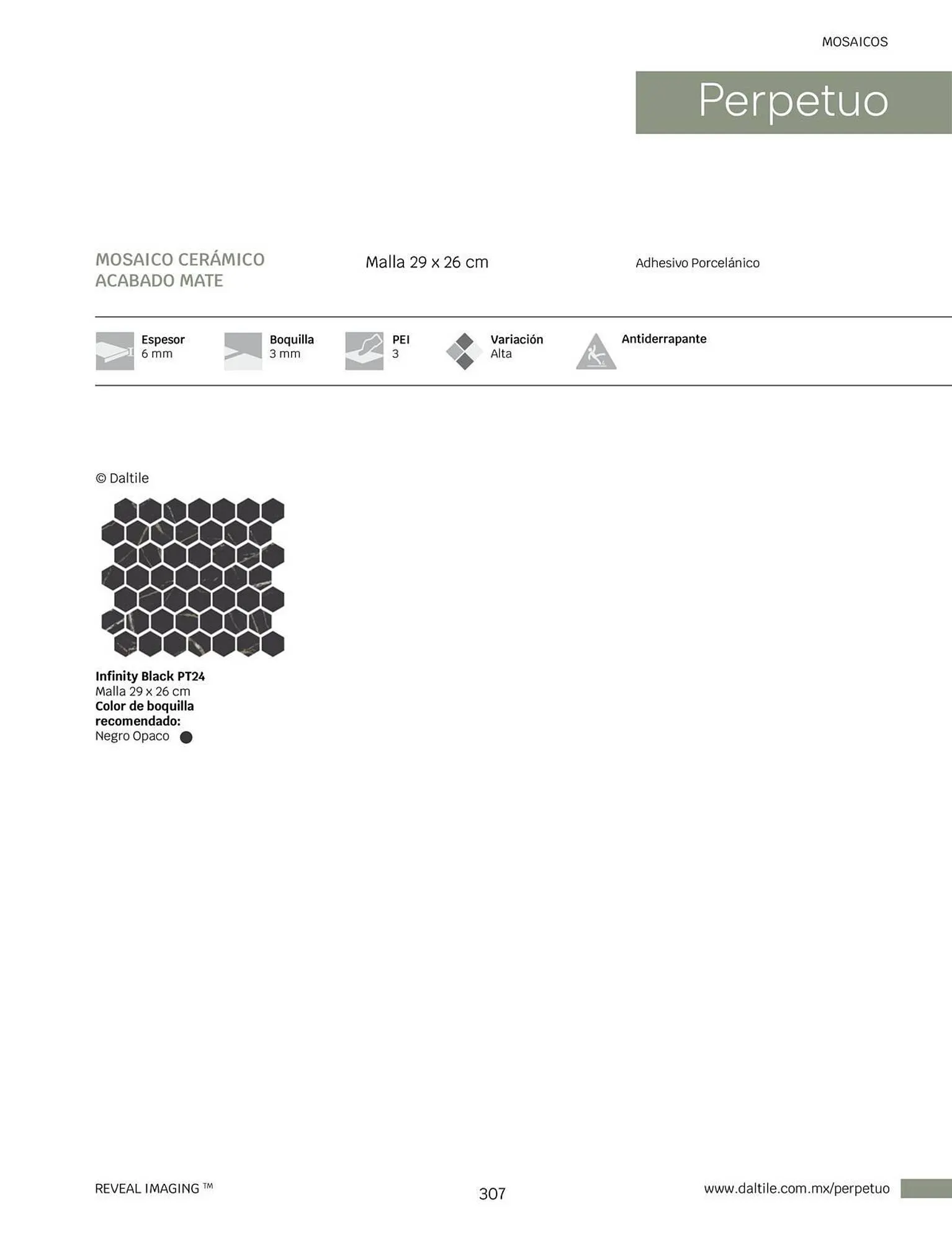 Catálogo de Catálogo Daltile 1 de enero al 31 de diciembre 2024 - Pagina 307