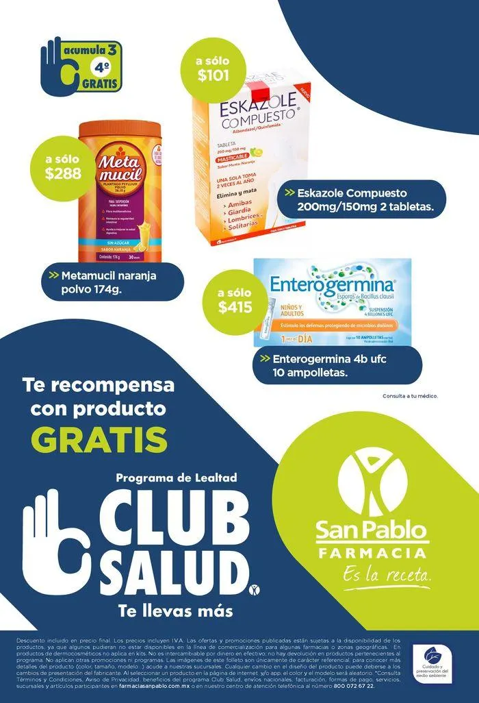 Catálogo de Club Salud Agosto 1 de agosto al 31 de agosto 2024 - Pagina 16