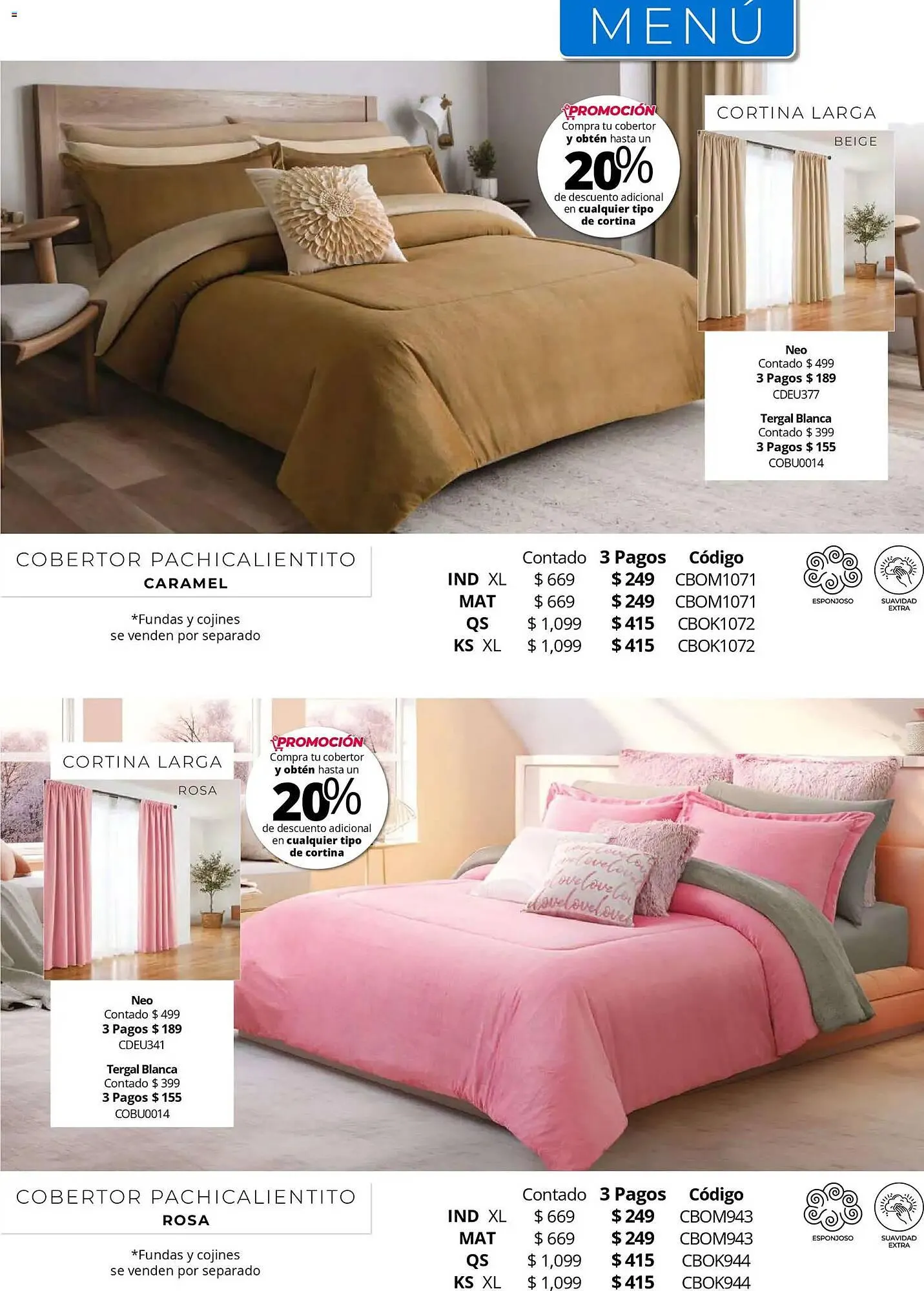 Catálogo de Catálogo Colchas Concord 1 de mayo al 1 de agosto 2026 - Pagina 312