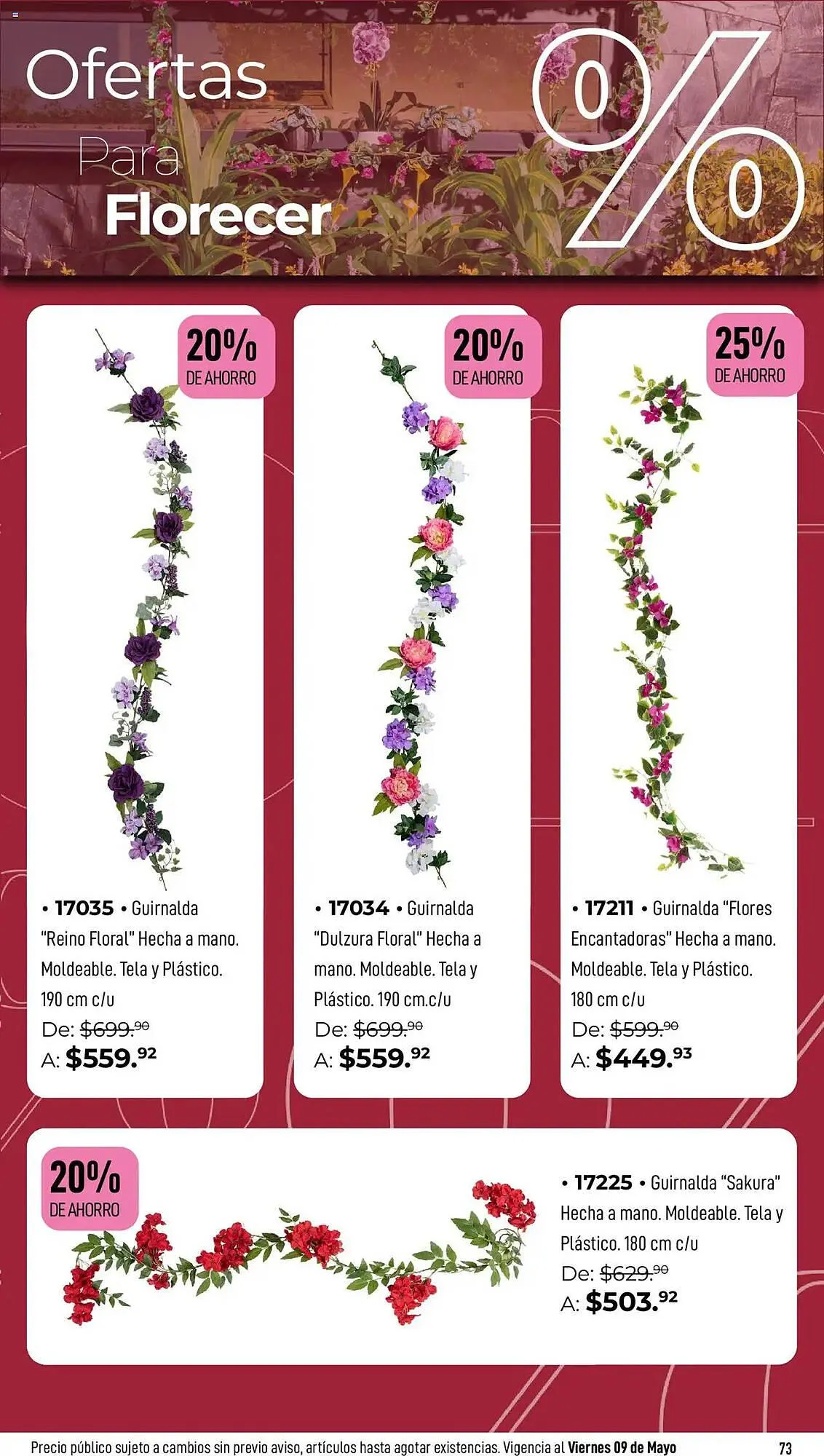 Catálogo de Catálogo Home Interiors 22 de abril al 9 de mayo 2025 - Pagina 73