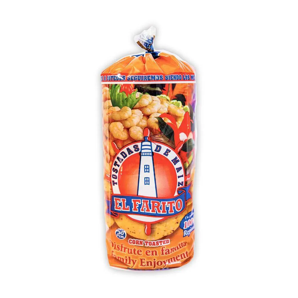 Tostadas de Maíz El Farito 3/480 g