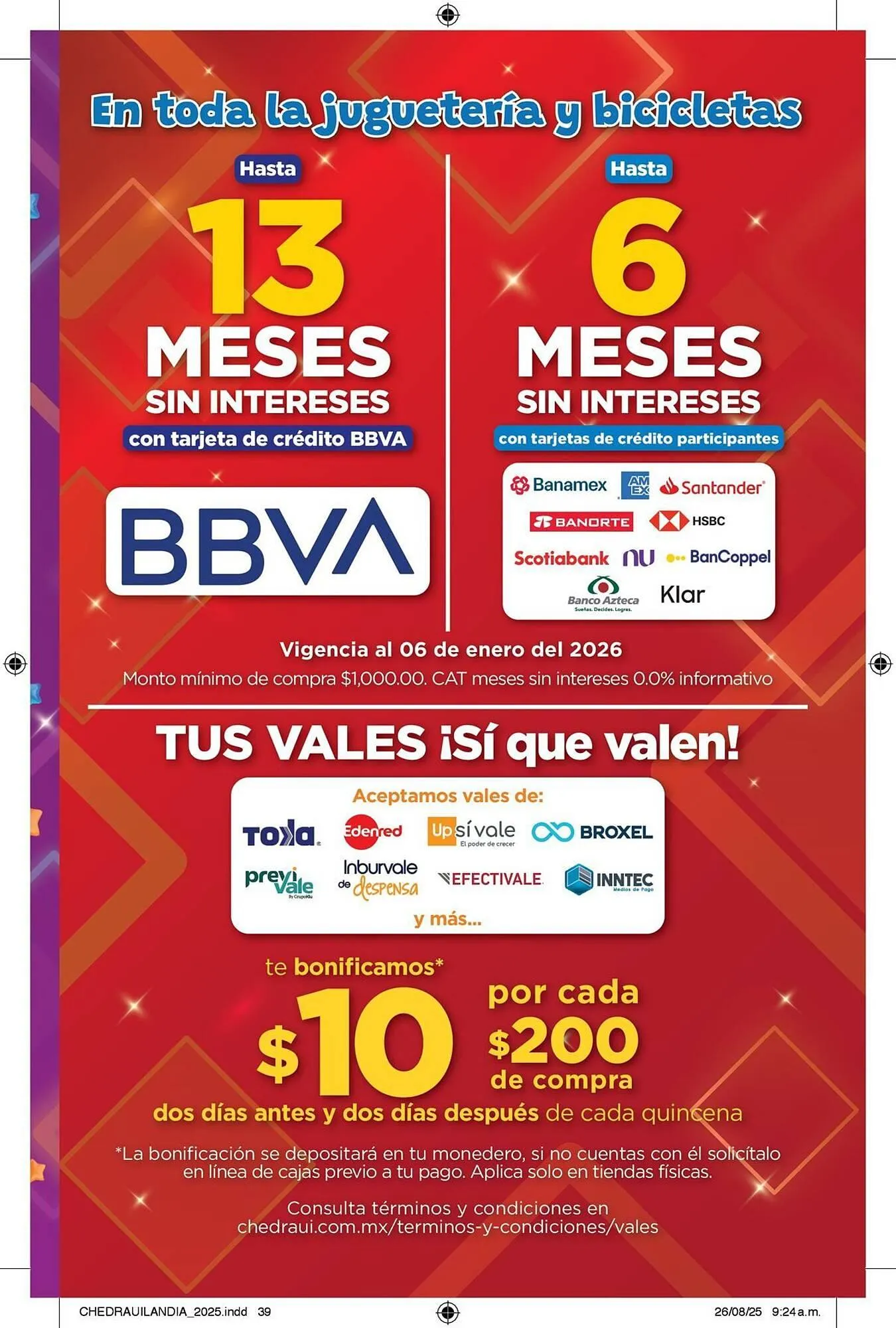 Catálogo de Folleto Chedraui 5 de noviembre al 6 de enero 2026 - Pagina 39