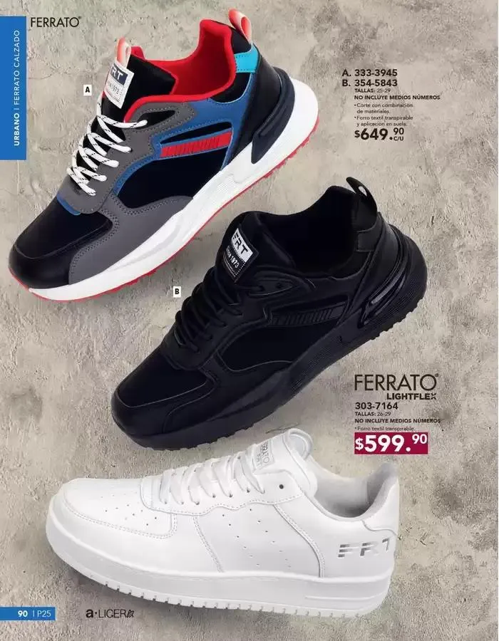 Catálogo de ANDREA | CALZADO CABALLERO 26 de enero al 24 de mayo 2025 - Pagina 90