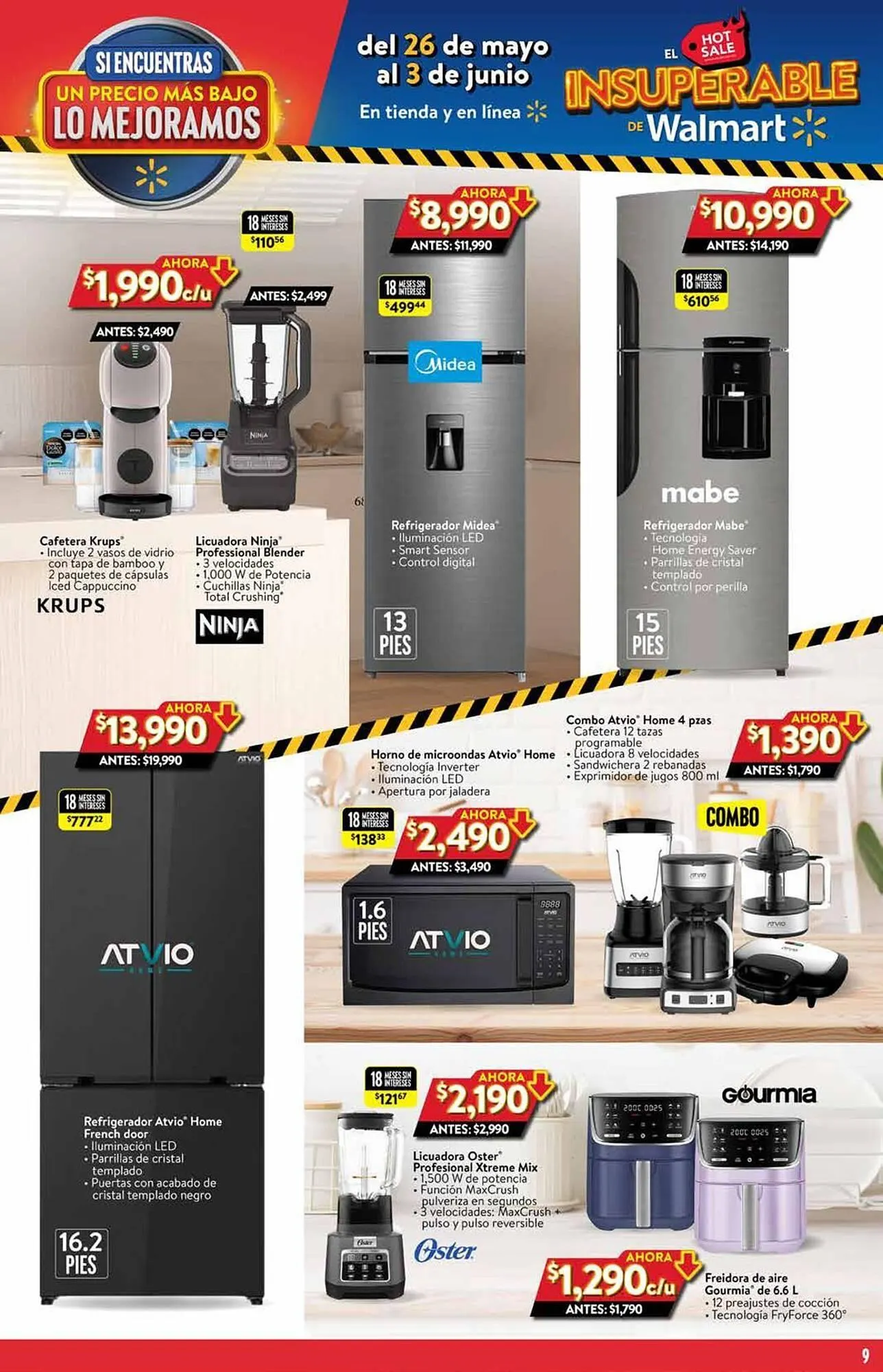 Catálogo de Catálogo Walmart 28 de mayo al 3 de junio 2025 - Pagina 9