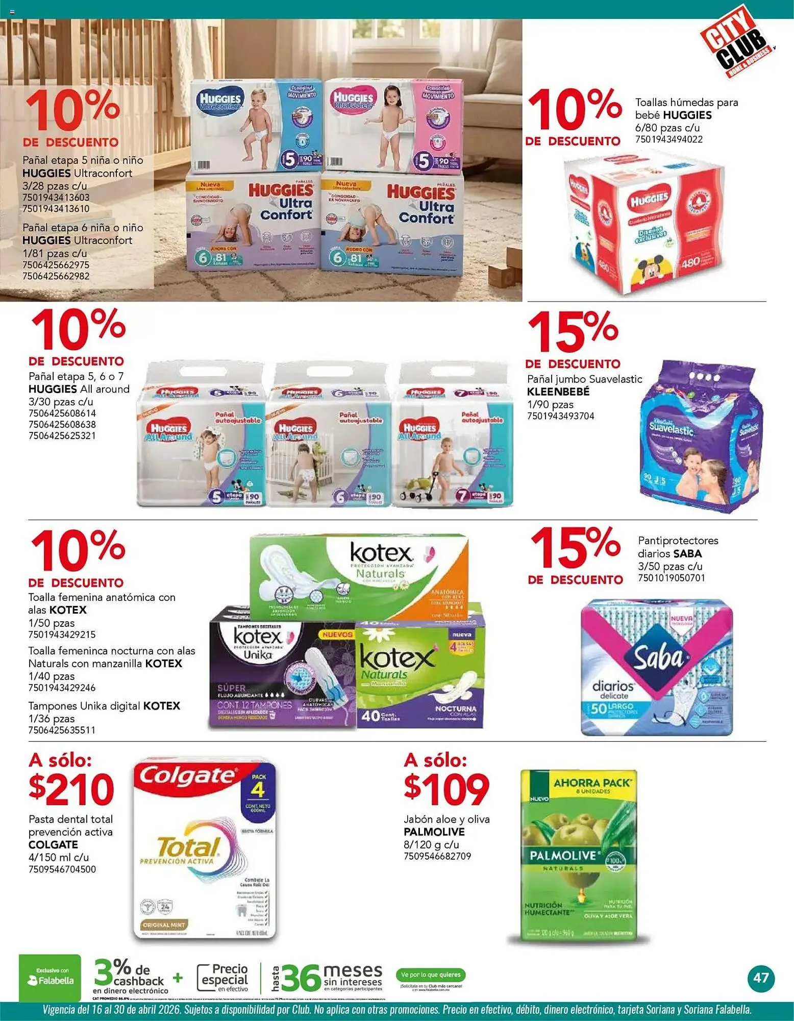 Catálogo de Catálogo City Club 1 de abril al 1 de mayo 2026 - Pagina 47