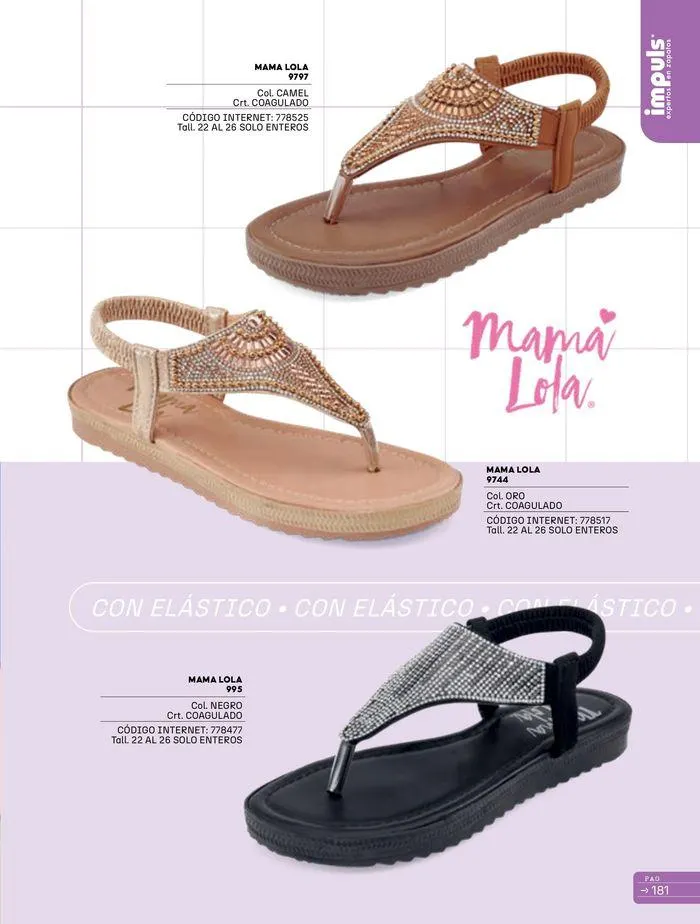 Catálogo de IMPULS Dama Verano-Otoño 5 de julio al 15 de noviembre 2024 - Pagina 183