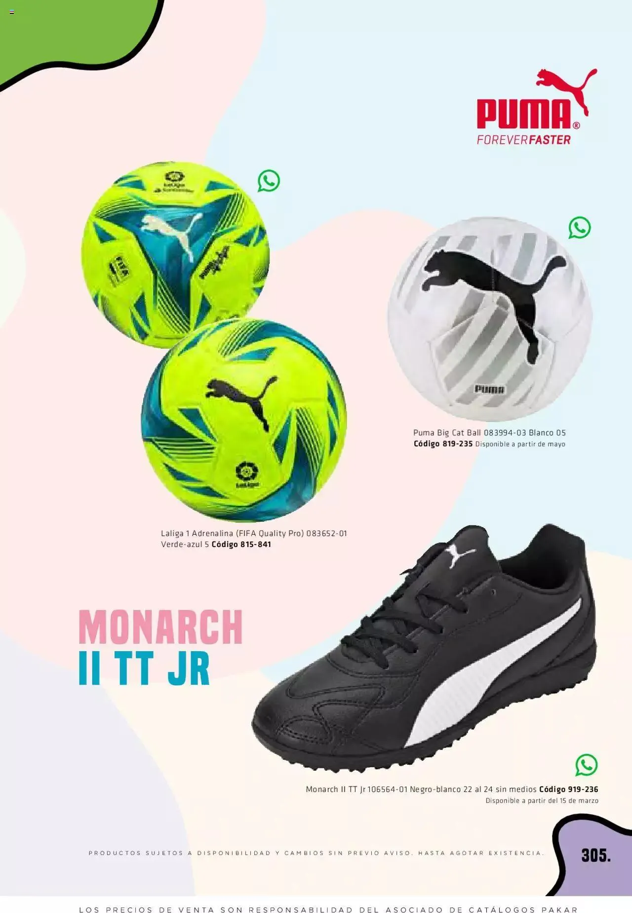 Catálogo de SC Pakar kids 3 de marzo al 31 de diciembre 2023 - Pagina 305