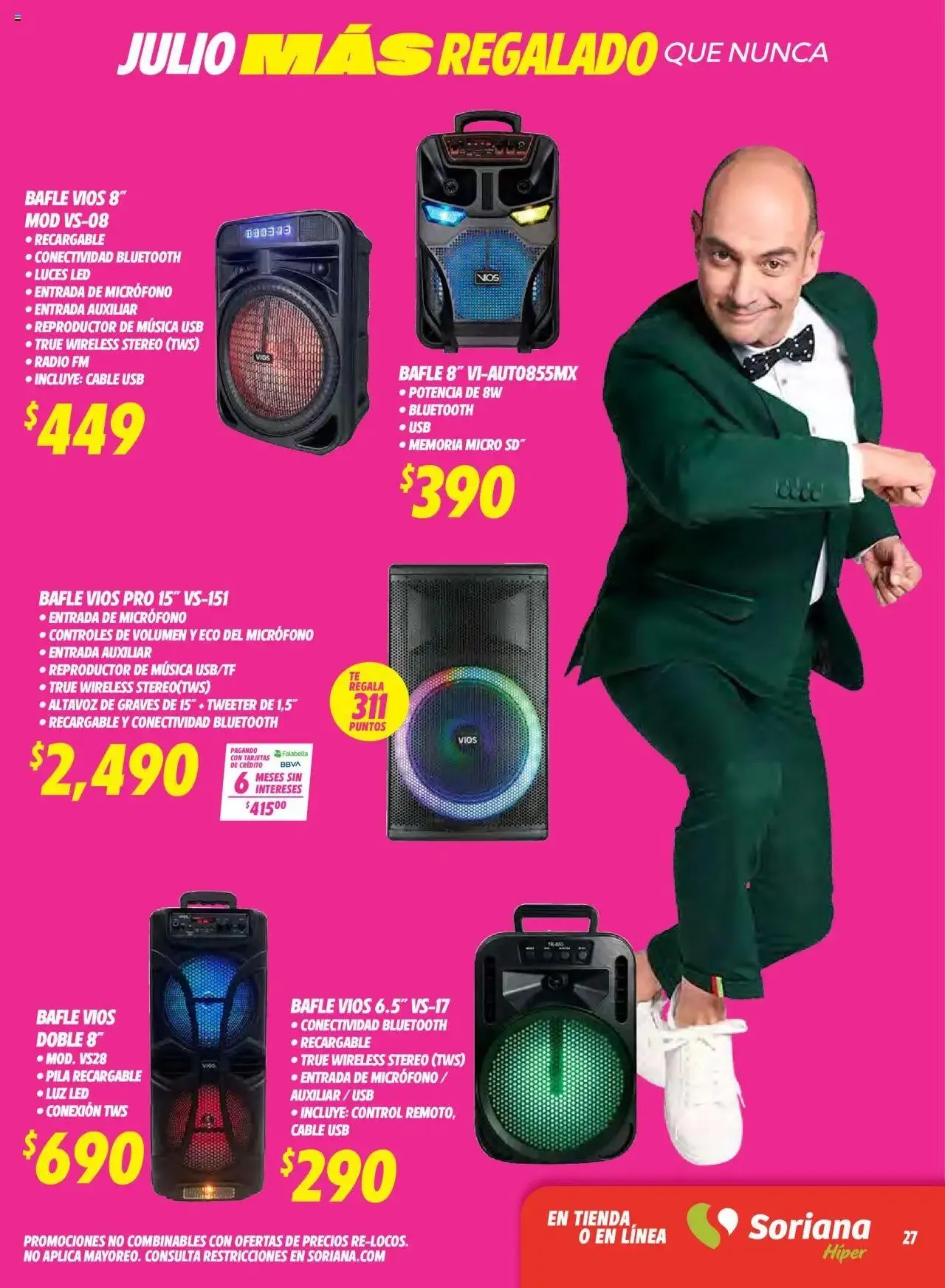 Catálogo de Soriana - Julio Regalado Híper Nacional 23 de mayo al 29 de mayo 2025 - Pagina 27