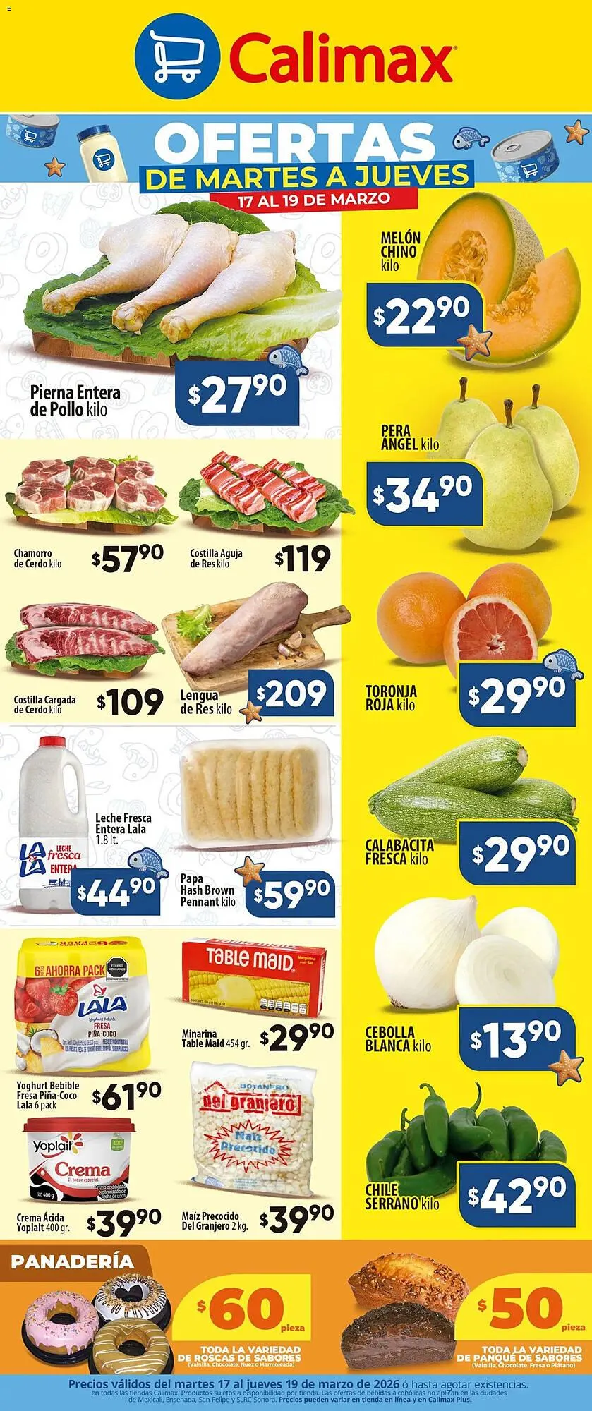 Catálogo de Folleto Calimax 17 de marzo al 20 de marzo 2026 - Pagina 2