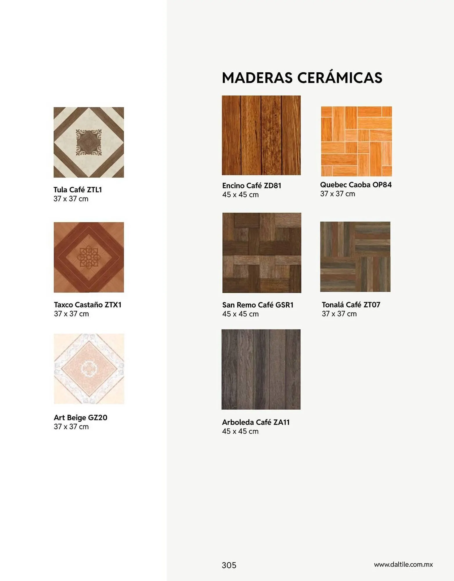 Catálogo de Catálogo Daltile 13 de enero al 31 de diciembre 2026 - Pagina 305