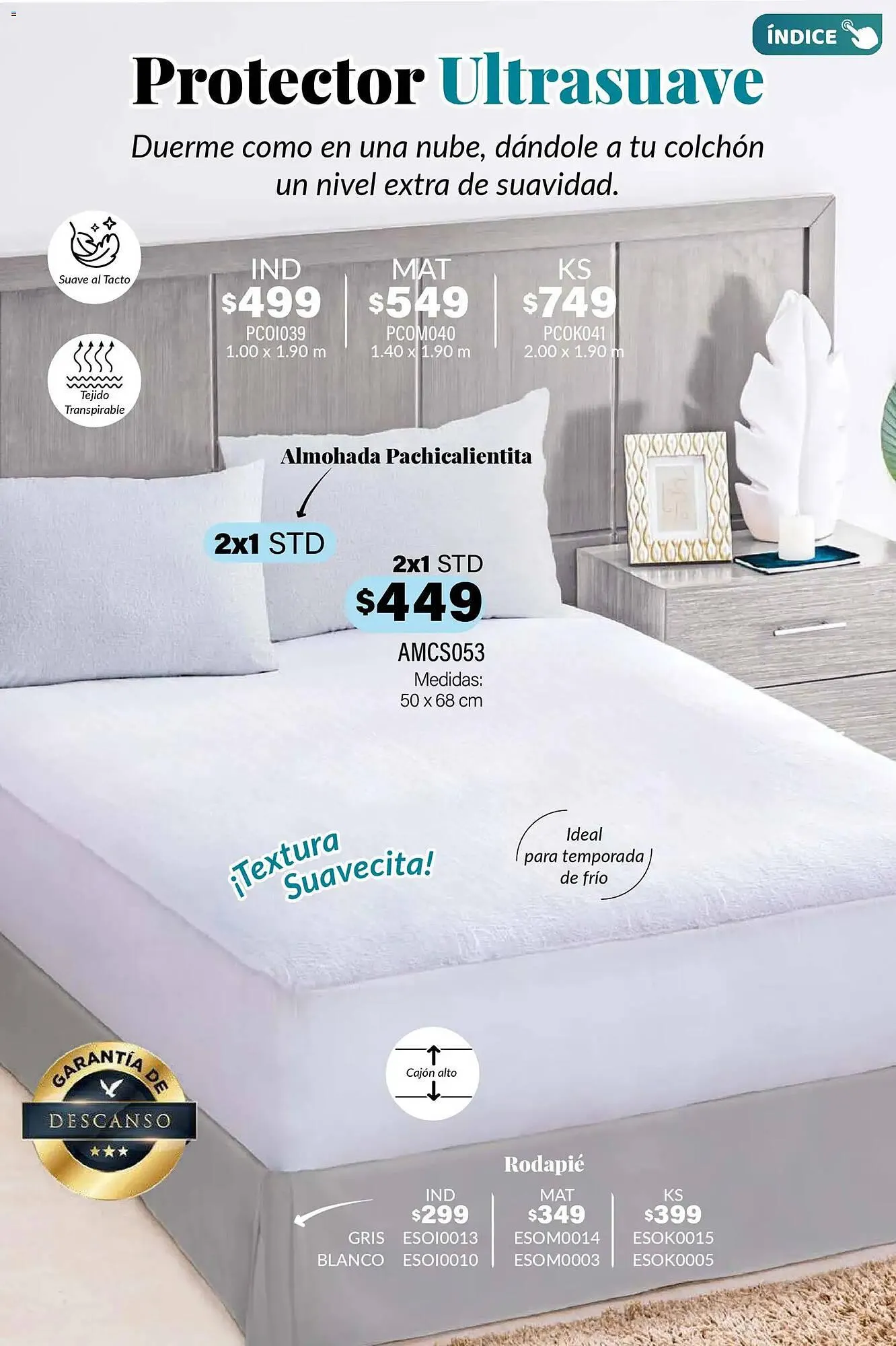 Catálogo de Catálogo Colchas Concord 1 de noviembre al 1 de febrero 2026 - Pagina 220