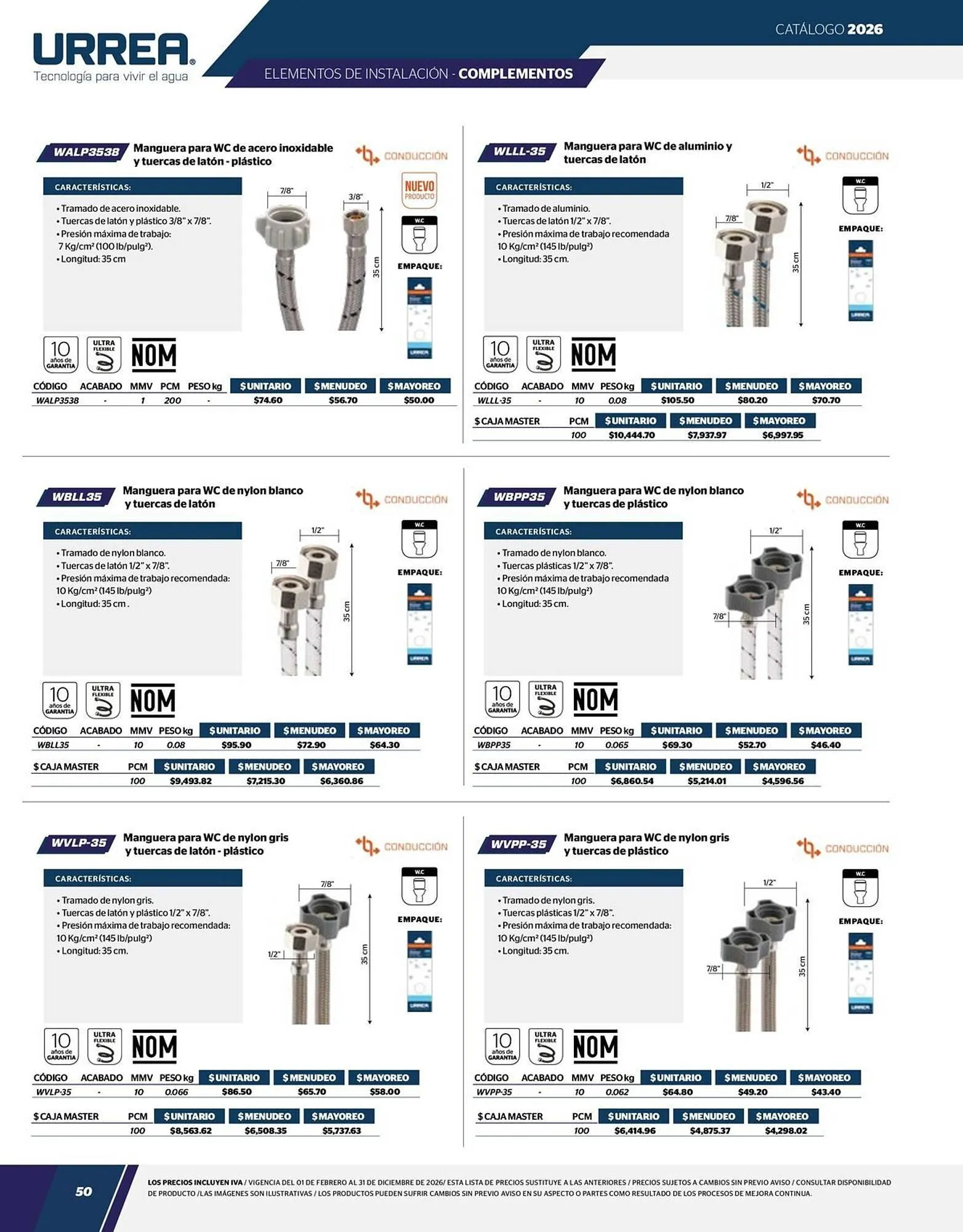 Catálogo de Catálogo Urrea 24 de abril al 31 de diciembre 2026 - Pagina 52