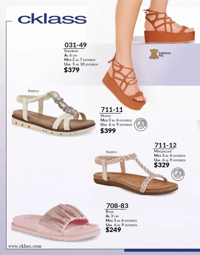 Catálogo de Cklass Calzado Dama Otoño-Invierno 30 de agosto al 31 de enero 2025 - Pagina 97