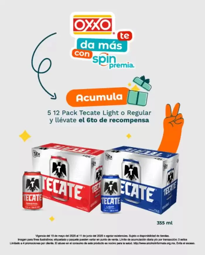 Catálogo de Ofertas OXXO 15 de mayo al 11 de junio 2025 - Pagina 1