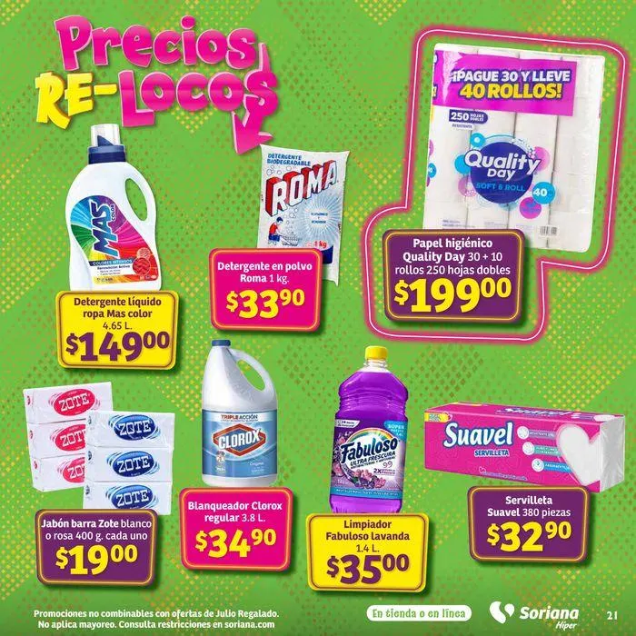 Catálogo de Julio Regalado Híper 27 de junio al 3 de julio 2024 - Pagina 21