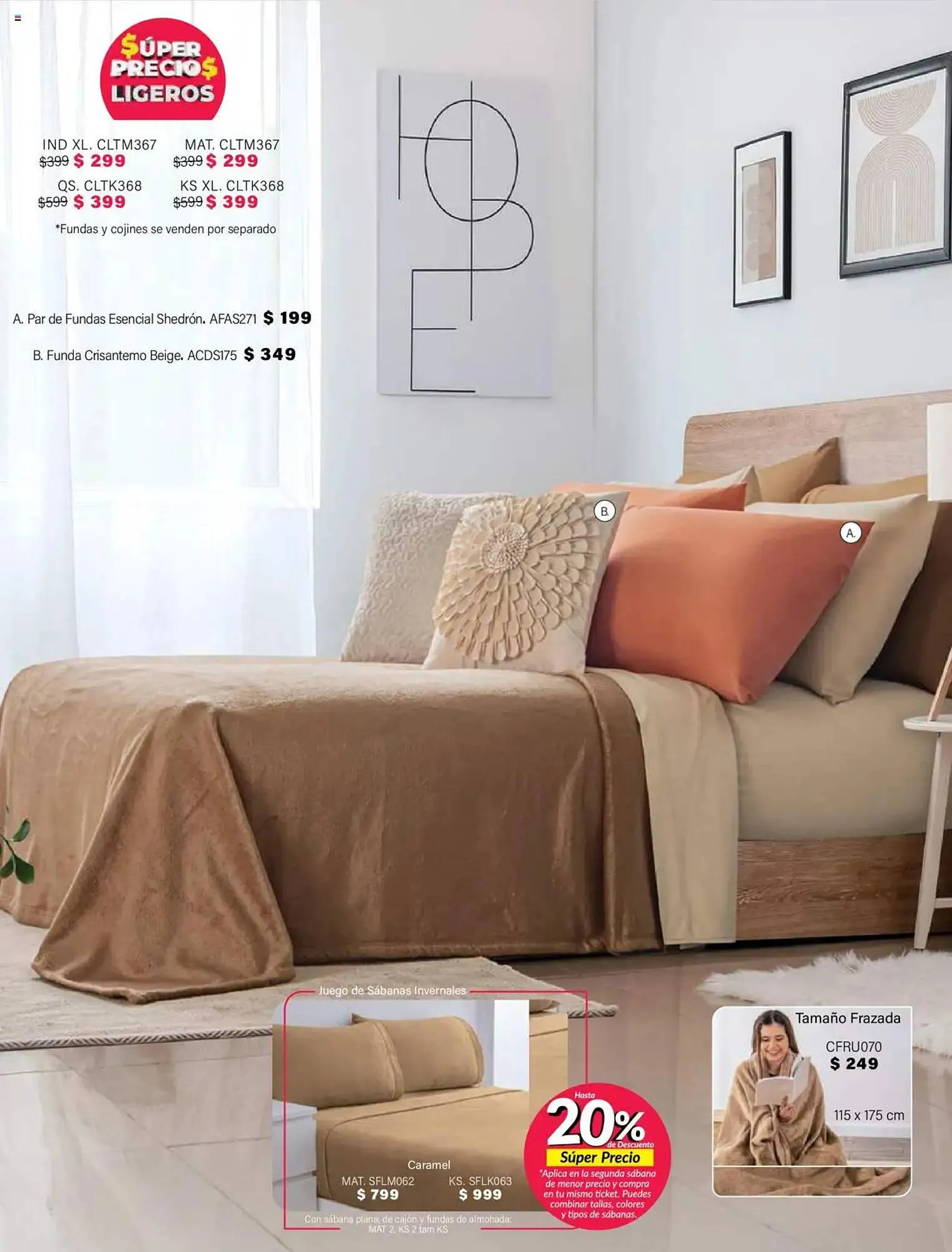 Catálogo de Catálogo Colchas Concord 1 de agosto al 1 de noviembre 2025 - Pagina 839