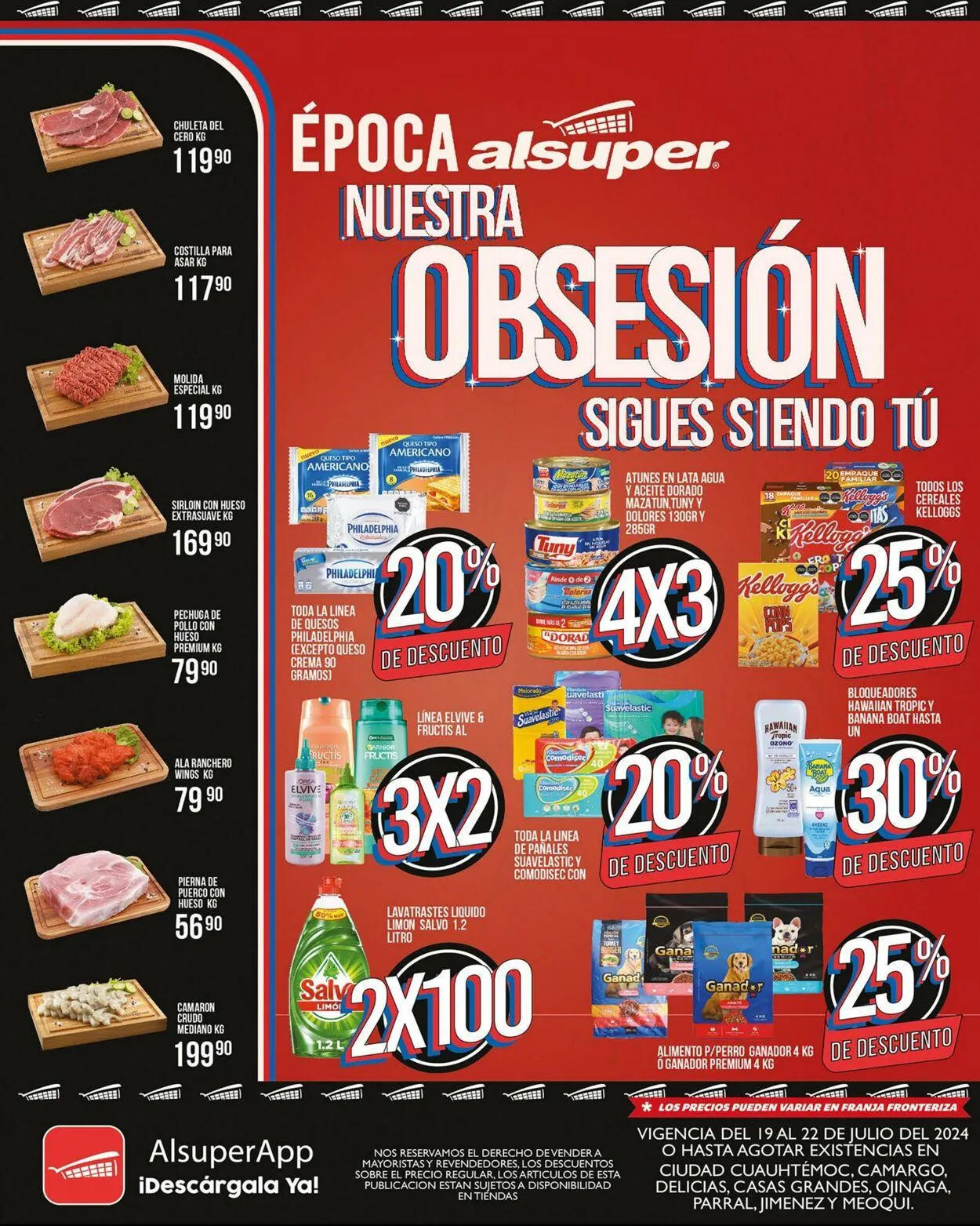 Catálogo de Alsuper - Chihuahua-estado 19 de julio al 22 de julio 2024 - Pagina 1
