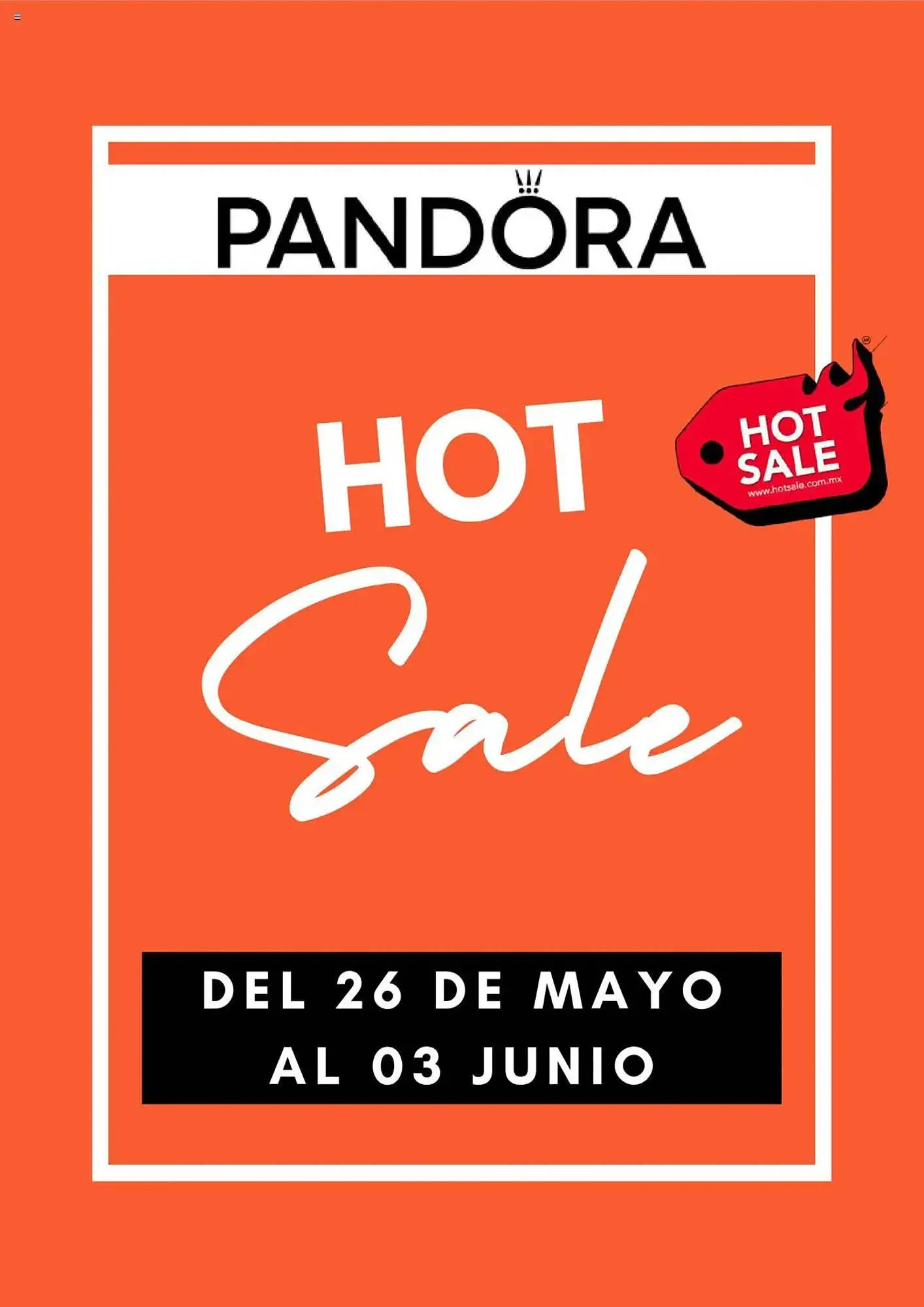 Catálogo de Catálogo Pandora 26 de mayo al 4 de junio 2025 - Pagina 1