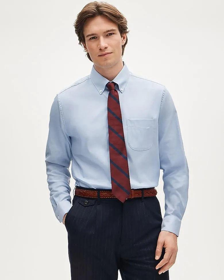 Bowery performance stretch oxford shirt with button-down collar