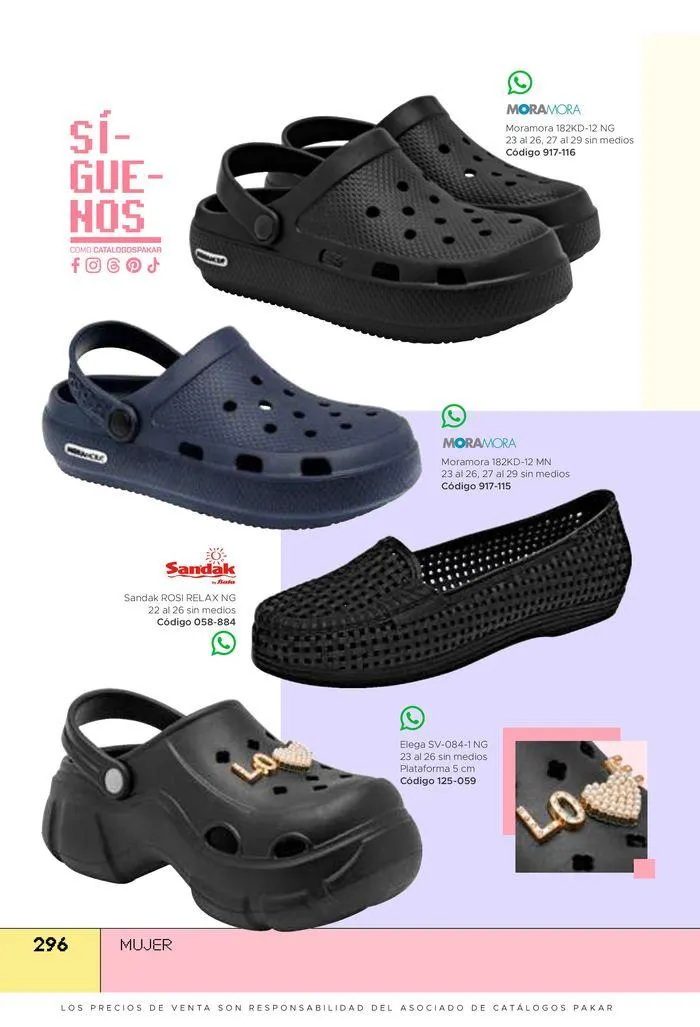 Catálogo de Pakar Mujer Otoño-Invierno 2024 26 de julio al 31 de diciembre 2024 - Pagina 296
