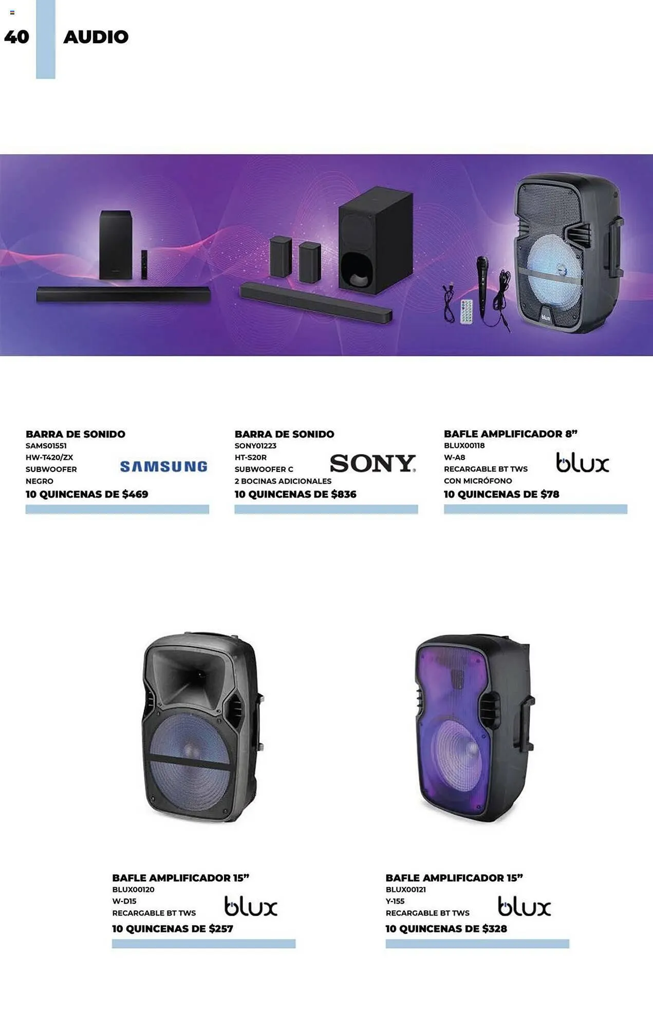 Catálogo de Catálogo Muebles América 30 de mayo al 31 de julio 2024 - Pagina 40