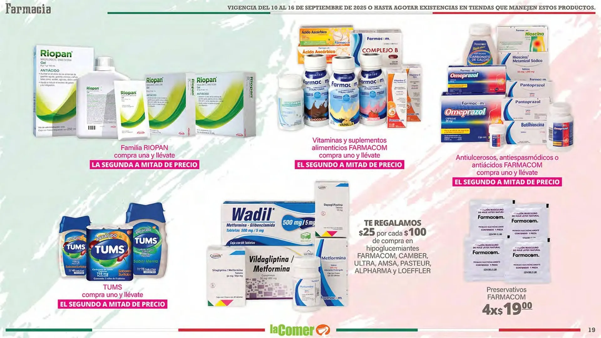 Catálogo de Folleto La Comer 10 de septiembre al 16 de septiembre 2025 - Pagina 19