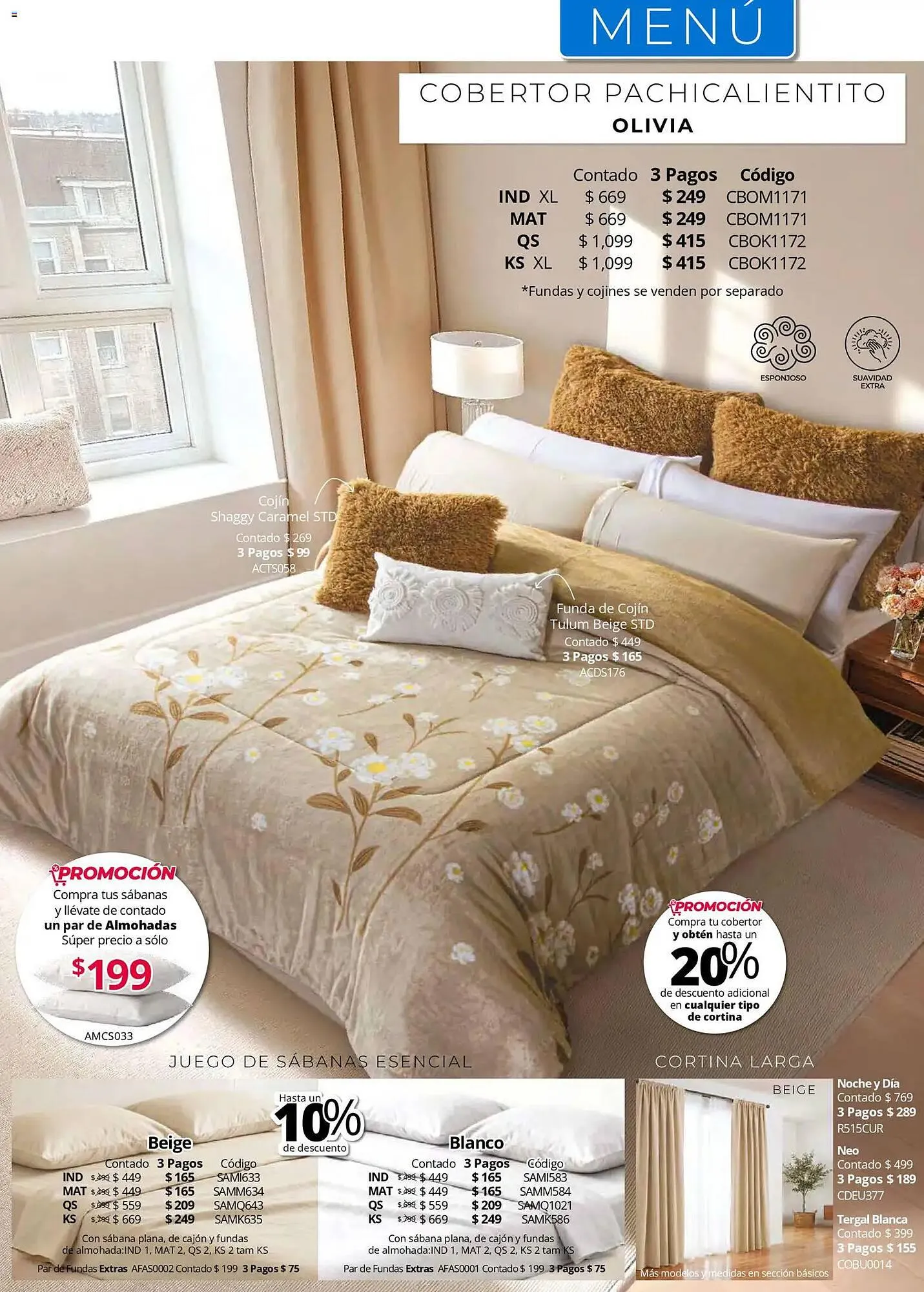 Catálogo de Catálogo Colchas Concord 1 de mayo al 1 de agosto 2026 - Pagina 277